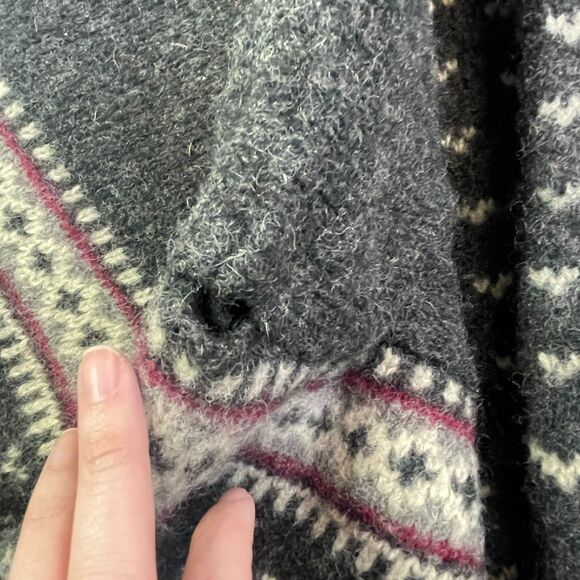 Vintage Nordic Regatta Mens Wool Sweater Large Fishermancore Cabincore Cozycore - Picture 8 of 13